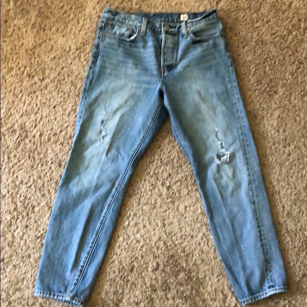 Levi’s Wedgie Fit Jeans Crop